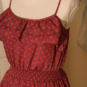 NWOT Xhileration Polka dot Dress
